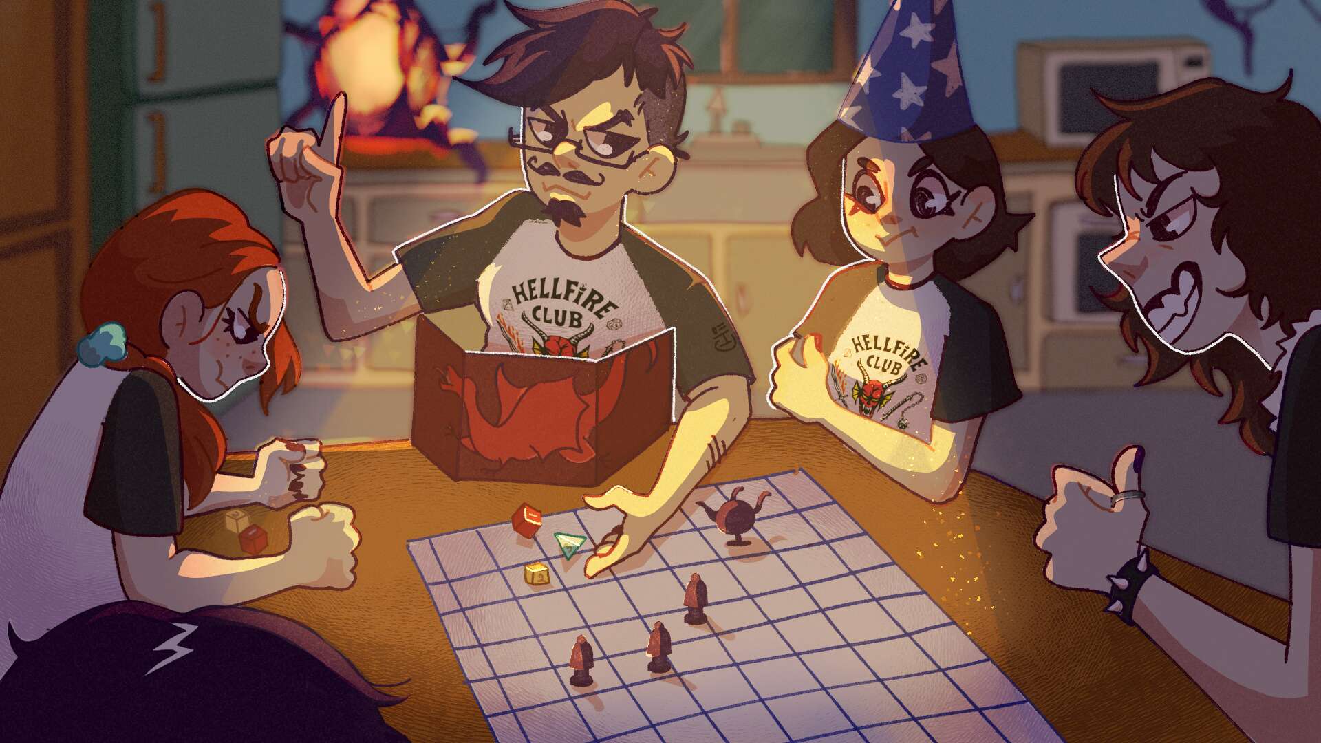 Join the Hellfire Club! Play the Stranger Things D&D Campaign!